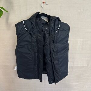 Nike Black Puffer Jacket Reflective Trim